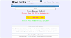 Desktop Screenshot of boonbooks.com